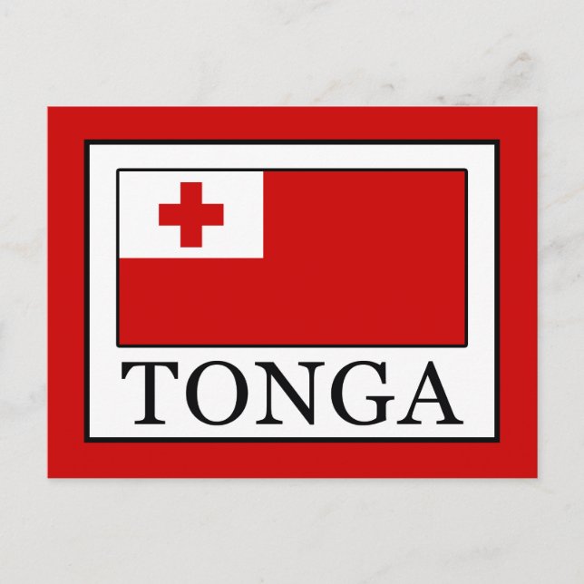 Tonga Postkarte (Vorderseite)