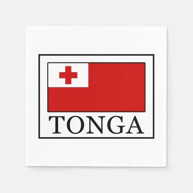 Tonga Serviette (Vorderseite)