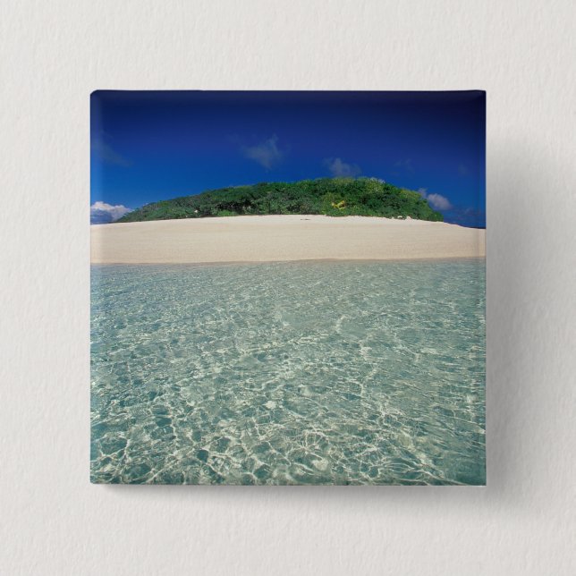 Tonga, Vava'u, Landschaft 2 Button (Vorderseite)