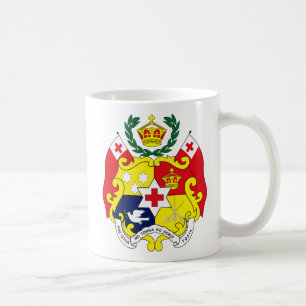 Tonga-Wappen Tasse