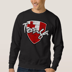 Tongaisches Flaggent-shirt Sweatshirt