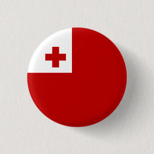 Tongan-Flagge, Flagge von Tonga Button