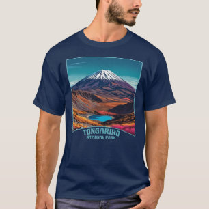 Tongariro Nationalpark Neuseeland T-Shirt
