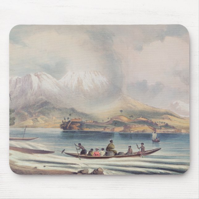 Tongariro Vulkan, Neuseeland Mousepad (Vorne)