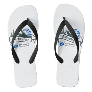 Tongs 29. Feuilles de gaufest - adulte
