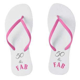 Tongs 50 ans et fabuleux