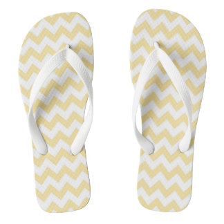 Tongs à motif chevron élégant