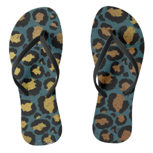 Tongs à motifs d'animaux