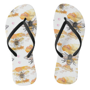 Tongs Abeille - Abeille heureuse
