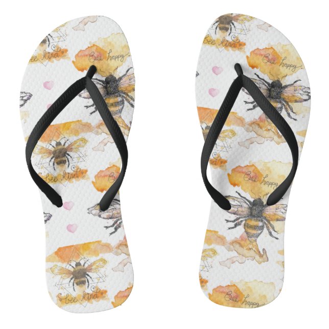 Tongs Abeille - Abeille heureuse (Semelle)