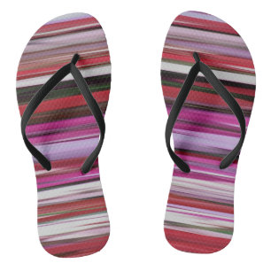 Tongs Abstrait #2 : Flou rouge