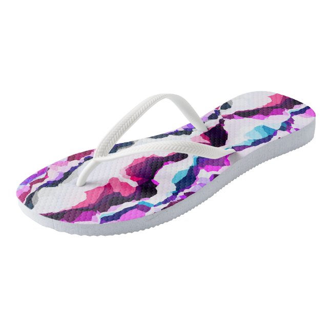 Tongs Abstrait coloré (Incliné)