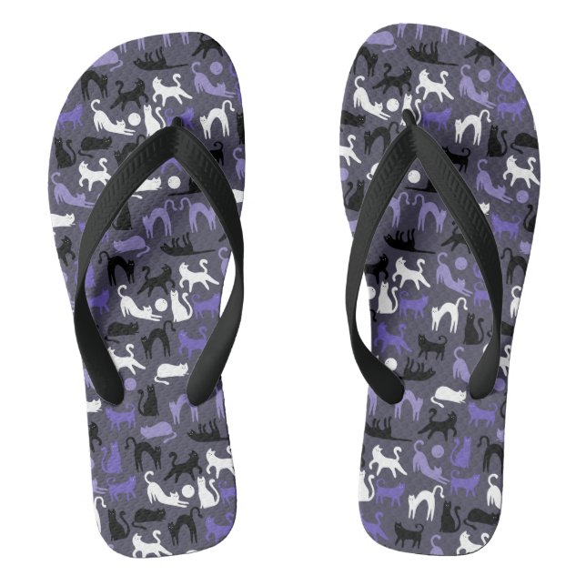 Tongs Adorable Yoga mignon Pots de chat (Semelle)