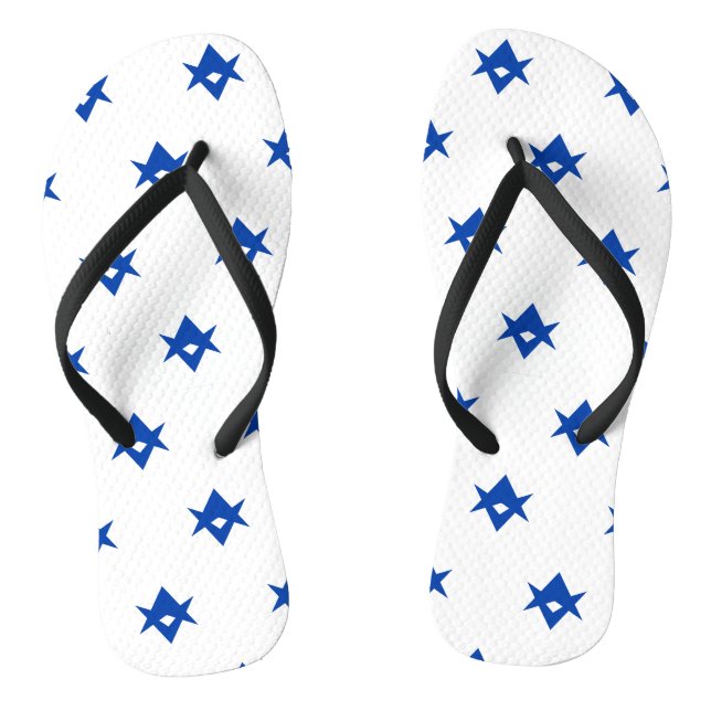 Tongs Adult Slim Straps with Flag of Toyota City (Semelle)