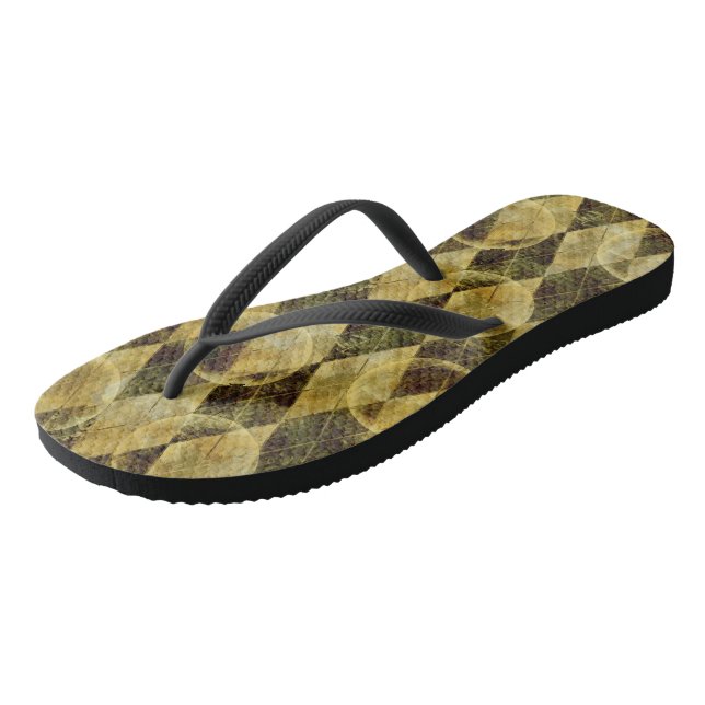 Tongs adultes, lanières minces (Incliné)