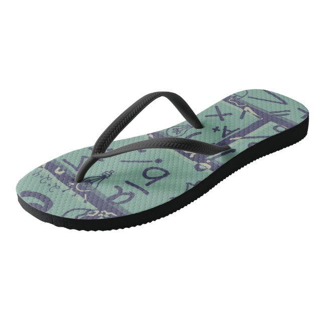 Tongs adultes, lanières minces (Incliné)
