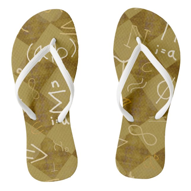 Tongs adultes, lanières minces (Semelle)