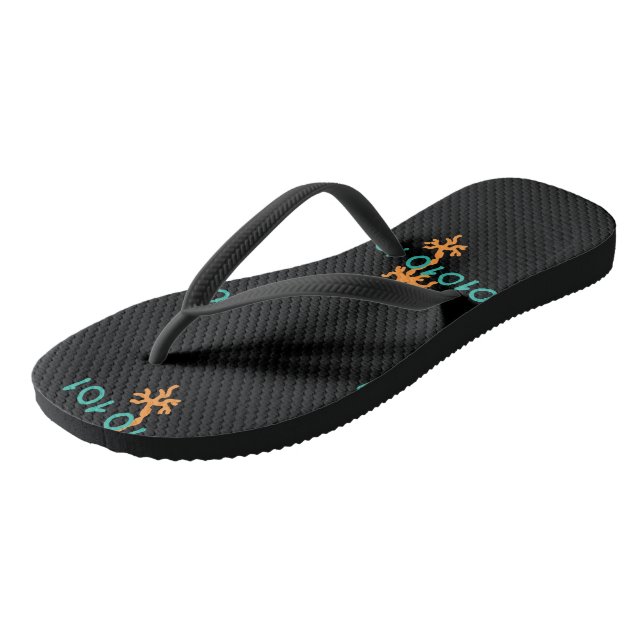 Tongs adultes, lanières minces (Incliné)