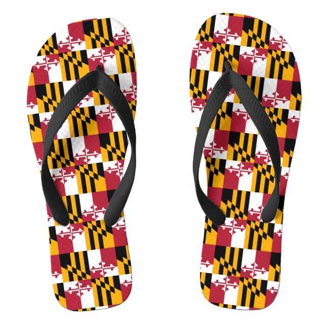 Tongs Affichage des couleurs du drapeau de l'état du Mar (Semelle)
