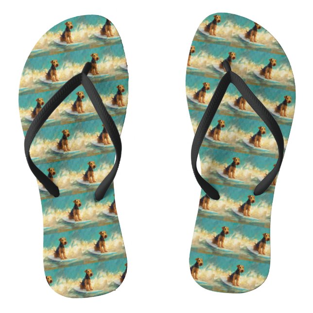 Tongs Airedale Beach Surf Peinture (Semelle)
