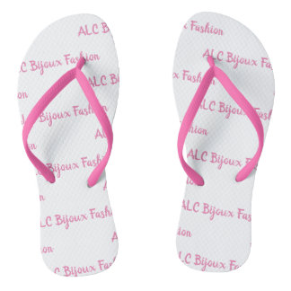 tongs ALC Bijoux Fashion rose Flip Flops