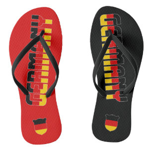 Tongs Allemagne Drapeau superbe patriotique