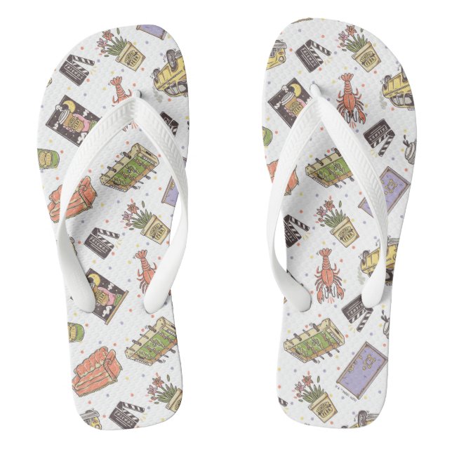 Tongs AMIS™ | Motif d'icône Poka Dot (Semelle)