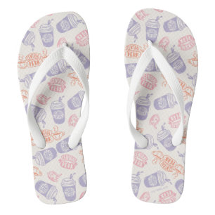 Tongs AMIS™ Pastel Central Perk Motif