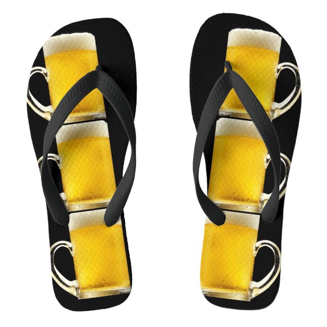 Tongs Amusante bonne heure de la bière (Semelle)