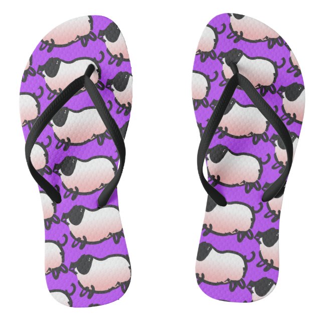 Tongs Année Humoristique 3 Cochon 2019 Choisissez la Cou (Semelle)