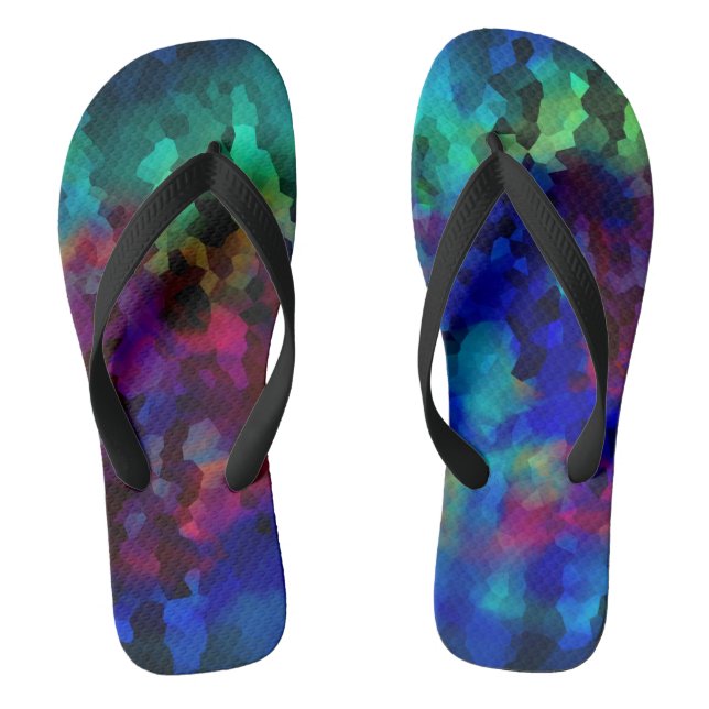 Tongs Arc-en-ciel coloré (Semelle)