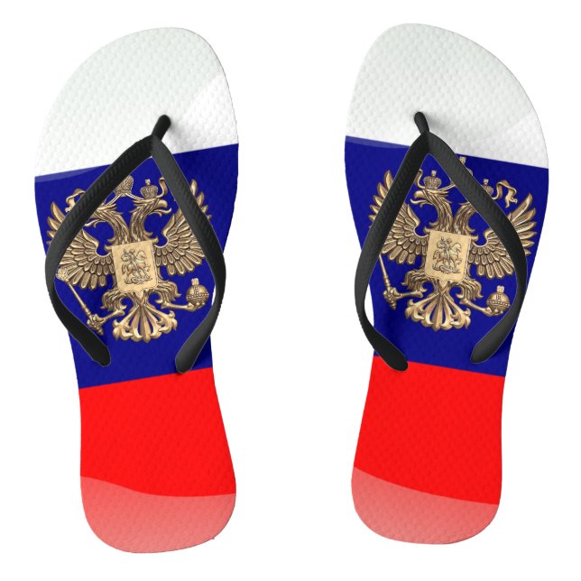 Tongs Armoiries de la Russie (Semelle)