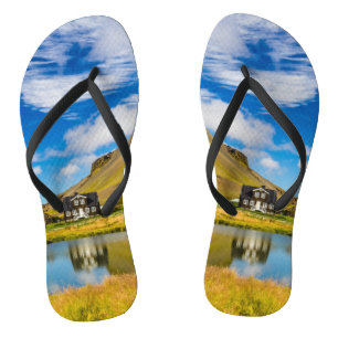Tongs Arnarstapi Amtmansshus Et Le Mont Stapafell, Islan