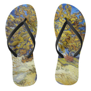 Tongs Art de Van Gogh Mulberry Tree
