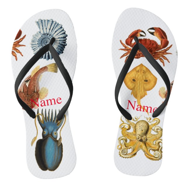 Tongs Association d'apaces de mer uniques Thunder_Cove (Semelle)