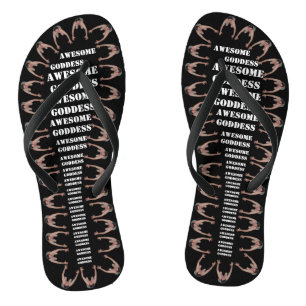 Tongs Awesome Goddess Army (NARROW SANGLES)