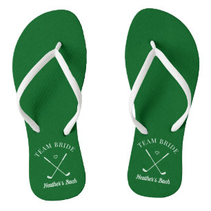 Tongs Bachelorette de golf dernier Swing