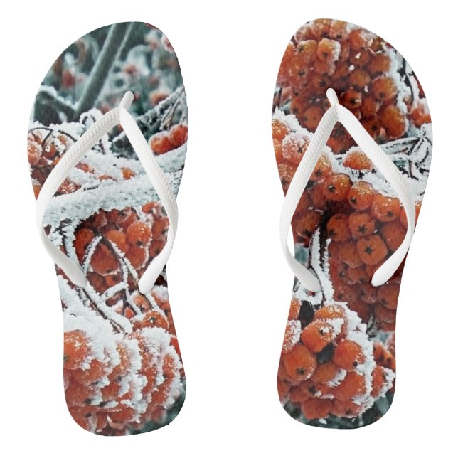 Tongs Baies d'hiver de rowan avec glace (Semelle)