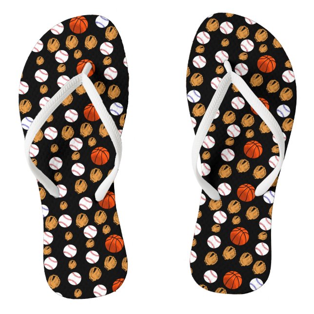 Tongs baseball, gant de baseball, basket-ball, sport (Semelle)