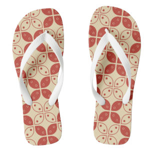 Tongs Batik Kawung, motif indonésien, javanais, ethnique