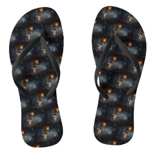 Tongs Beagle Halloween effrayant