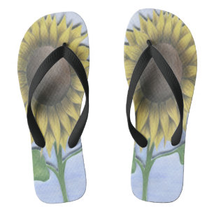 Tongs Beau tournesol
