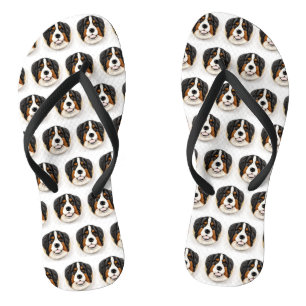 Tongs Bernois Mountain Dog 3D inspiré