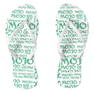 Tongs blancs Mojo