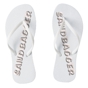 Tongs blancs Sandbagger