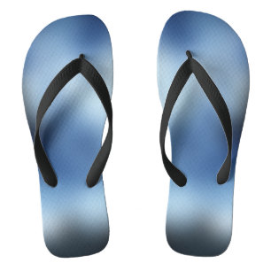 Tongs Bleu Conservateur Personnalisé Flip Flops Créés