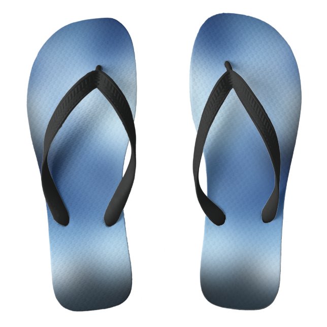 Tongs Bleu Conservateur Personnalisé Flip Flops Créés (Semelle)