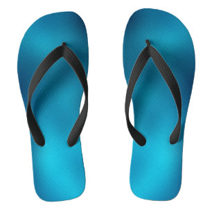 Tongs Bleu Conservateur Personnalisé Flip Flops Créés