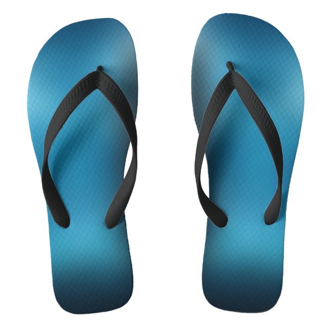 Tongs Bleu Conservateur Personnalisé Flip Flops Créés (Semelle)