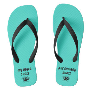 Tongs Blonde & Broke - Flip Flops - Black Logo